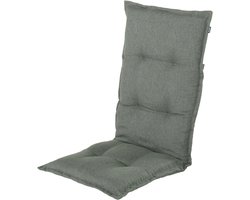 Hartman tuinstoel kussen - Bahama green - hoge rug - teflon - 123x50x10cm