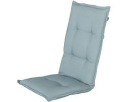 Hartman tuinstoel kussen - Cuba Lulu blue - hoge rug - 123x50x8cm