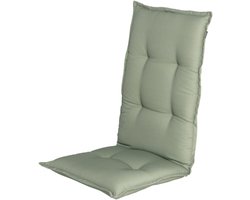 Hartman tuinstoel kussen - Cuba soft green - hoge rug - 123x50x8cm