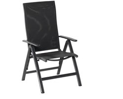 Hartman tuinstoel Sitges aluminium / textileen standenstoel