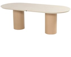 Hartman Valencio Tuintafel 220x100 - Cappuccino