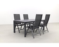 Hartman Valentino/Baltimor 180 cm. tuinset - 5-delig