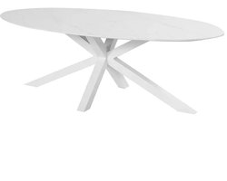 Hartman Xander Tuintafel Ovaal - Wit