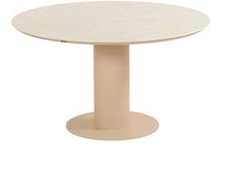 Hartman Zaragoza Dining Tuintafel Cappuccino - Ø120 cm