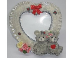 Hartvormig Fotolijstje - 2 beren