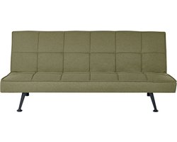 HASLE - Slaapbank 3-zits - Olijfgroen - Polyester
