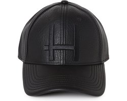 Hassing1894 model FLOWRT - cap – leather - fashionable – logo-stitching-decorated – urban cap – baseball cap – custom made – verstelbare pet – robuust - stoer - het hele jaar door - overdag en 's nachts