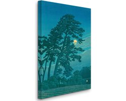 Hasui Kawase - Moon at Magome - Maan in Magome - 3:2