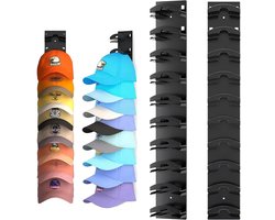 Hatorganizer voor 10 caps / petten - Hat organizer - baseball cap - cap rek - pettenhanger - capholder - cap holder - opbergrek