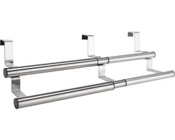 Haushalt 34106 - Deur-handdoekenrek - verstelbaar