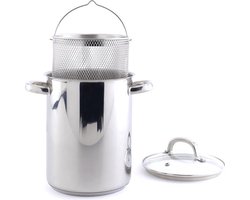 Haute Cuisine Aspergekoker - Rvs - 16 x 21cm