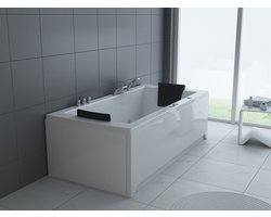 Haviklux Massagebad - 1 à 2 Persoons -183x90 cm - 20 jets - Wit