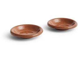 Hay Barro diep bord Ø20 set van 2 Naturel