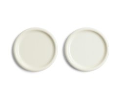 HayBarro dinerbord Ø24 set van 2 Off-White