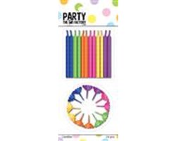 Haza Original Cake Candles With Holder 24 Pieces