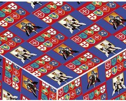 Haza Original Tafelkleed Ridder 120 X 180 Cm Multicolor