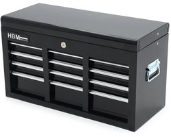 HBM 12 laden Opzetkast Zwart