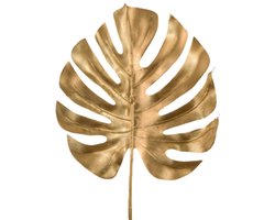 HBX natural living, Blad met steel, Metallic Goud, 70 cm