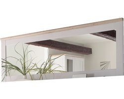 HBZ Meble Romance spiegel van gelamineerd hout in Sibiu lariks/San Remo licht