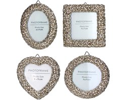 HD Collection Fotolijst Bloemen Polyresin 6x9cm