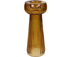 HD Collection Kaarsenhouder Amber 8x8x20cm