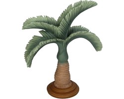 HD Collection Kaarshouder Palmboom Polyresin Multi 25.1x11.8x30.4cm