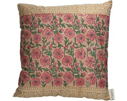 HD Collection Kussen Bloem Katoen 45x45cm