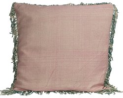HD Collection Kussen Franjes Katoen 45x45xcm