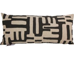 HD Collection Kussen Katoen Bruin 75x35cm