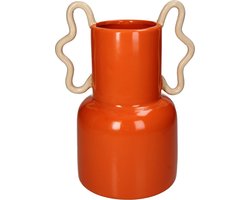 HD Collection Vaas Aardewerk Oranje 21,6x16,8x28,8cm