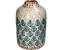 HD Collection Vaas Capiz Multi 20x20x30cm