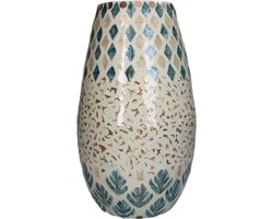 HD Collection Vaas Capiz Multi 20x20x35cm