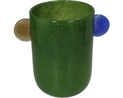 HD Collection Vaas Glas Groen 26x16,5x23cm