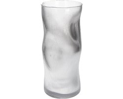 HD Collection Vaas Stripe Glas 14x14x30cm