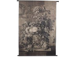 HD Collection Wall Hanging Bouquet Brown 136x3x105cm