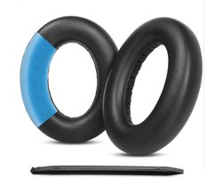 HDB630 Oorkussens - Verbeterde vervangende oorkussens voor Sennheiser Momentum 4 & HDB 630 kussens | Verbeterd comfort en eiwitleer | Zwart