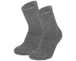 Heat Keeper Kinder Thermo Sokken Medium Grey - TOG Waarde 2.3 - Maat 31/35