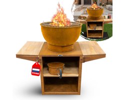 HEAT Outdoor Living HEAT Kjok Buitenkeuken Ø56 Cm Roest