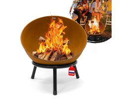 HEAT Outdoor Living HEAT Vuurkorf Op Pootjes Kappa Roest Ø56 Cm