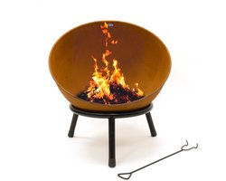Heat Outdoor Living Kappa Vuurkorf 56 cm - Open voorzijde - Roest