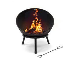 HEAT Outdoor Living - Vuurkorf - Zwart - Op Pootjes - Ø56 cm
