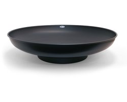 HEAT Outdoor Living Vuurschaal 80 cm Zwart - Gepoedercoat Staal - Vuurschaal voor buiten - 80x80x19 cm