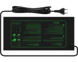 Heater Verwarmingsmat Zaailingen Plantjes - Zaadkieming Voortplantingsbak Thermostaat Warme Mat Reptielen Terrarium Schildpadden Slangen Hagedissen Spinnen Aquarium 21W-1 Pack