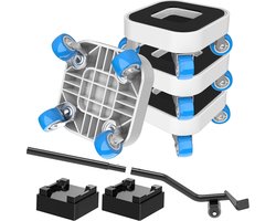 Heavy-Duty Meubelverhuizer Set met 360° Roterende Transportrollers tot 350 kg