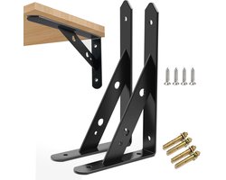 Heavy Duty Plankbeugels voor Wandmontage