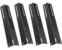 Heavy-Duty Verstelbare Porseleinen Stalen Warmteplaat Schild voor Gasgrill - 305 cm tot 533 cm L