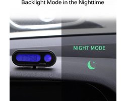 *** Heble® - Ontdek de veelzijdigheid van Heble® - De ultieme i voor in de auto: 2-in-1 Digitaal Autoklokje/Temperatuurmeter/LED Klok/Auto Accessoires/Thermometer ***