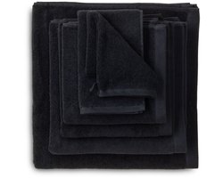 Heckett & Lane 2 stuks Premium Baddoek 60 x 110 cm Night Black