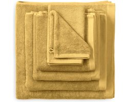 Heckett & Lane 3 stuks Premium Gastendoek 30 x 50 cm Ochre Yellow