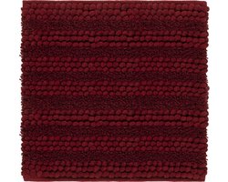 Heckett & Lane Badmat Roberto (Spicy Red) : Maat: Bidetmat 60x60 cm
